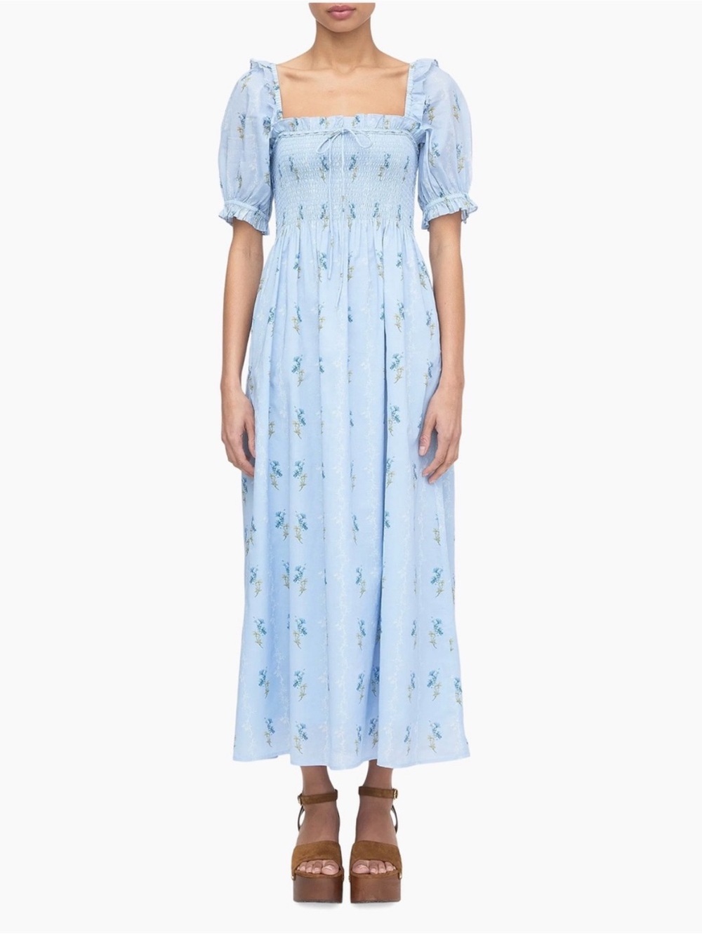 Hill House Home Scarlett Nap Dress in Bluebell Waltz